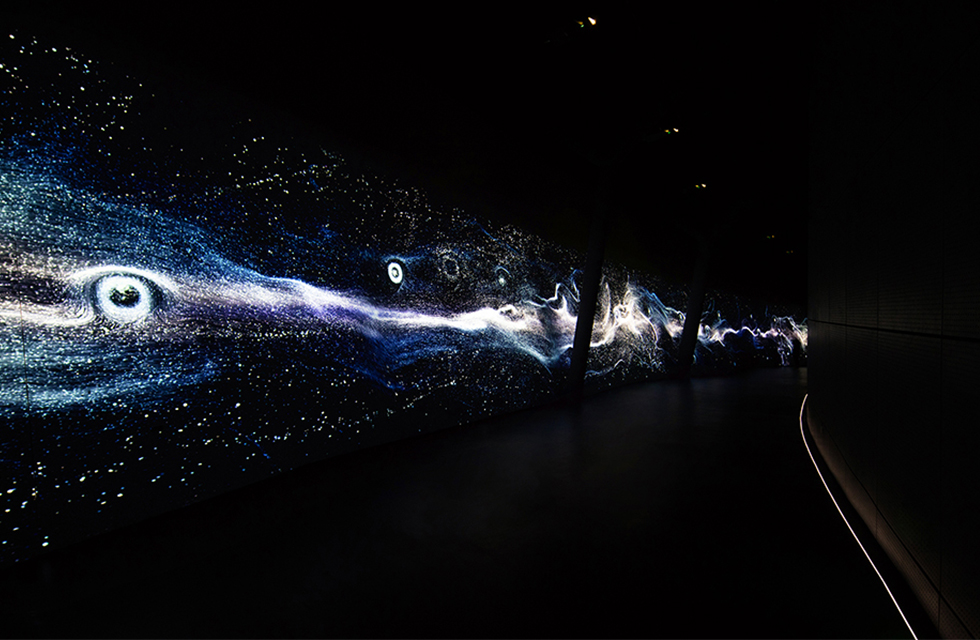 Interstellar travel, wave your arms, have your own galaxy Shanghai Astronomy Museum