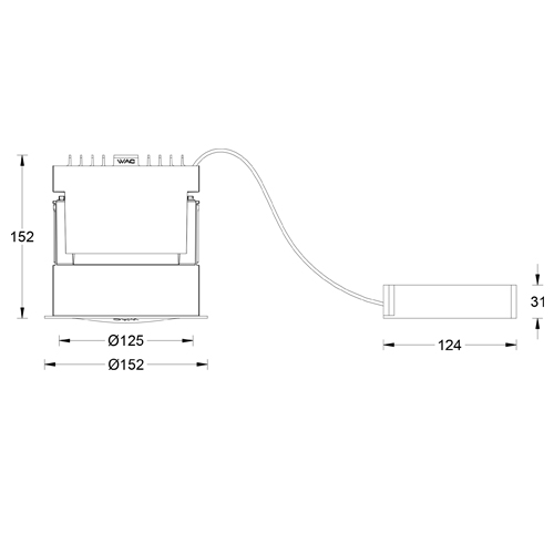 PLANA PRO Round Wall-Washer