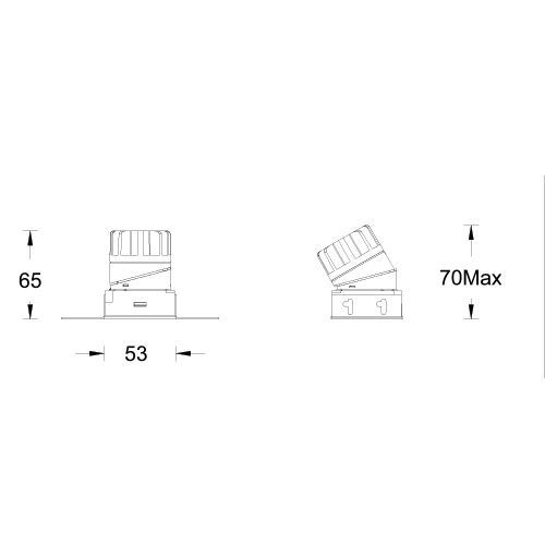 ULTRA Square Fixed/Adj.