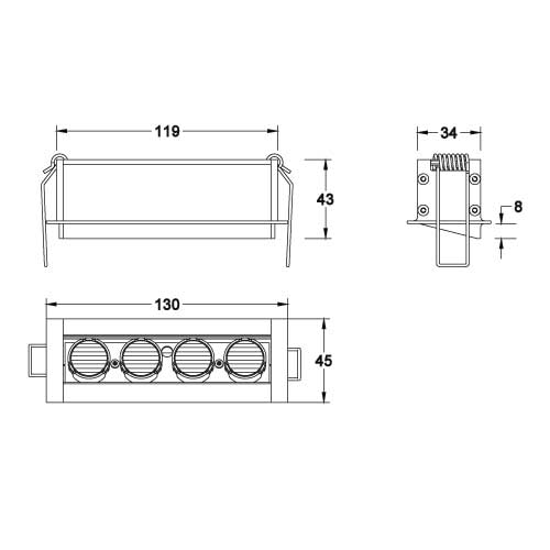 LIGNE PRO Recessed Wall-Washer