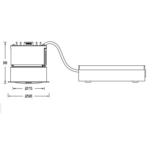 PLANA PRO Round Wall-Washer RGBW