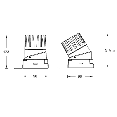 ULTRA Square Fixed/Adj.