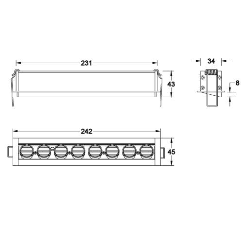 LIGNE PRO Recessed Wall-Washer
