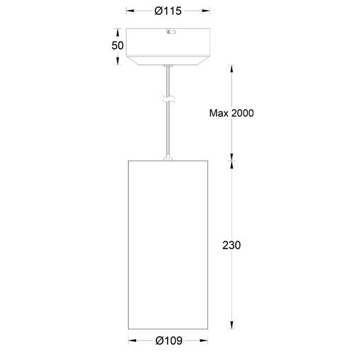 PLANA PRO Pendant Round