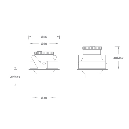 LEDme II SHOWCASE Adjustable Front/Rear