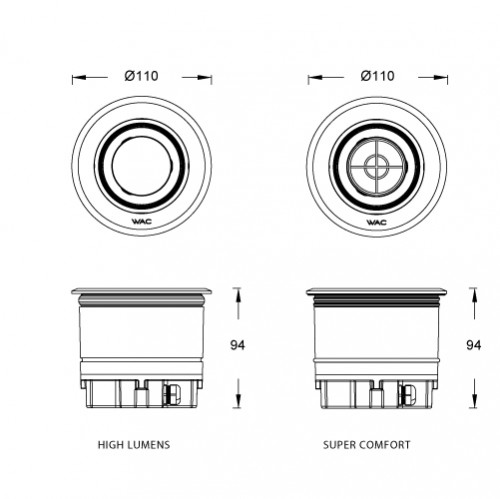 FUEGO COMPACT Uplight COB 110