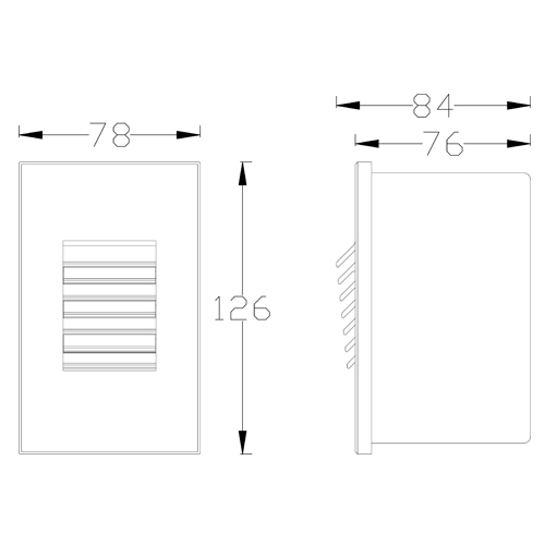 LEDme Step & Wall AWL220