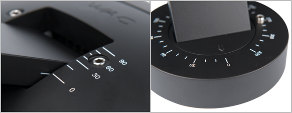 Adjustable projection direction