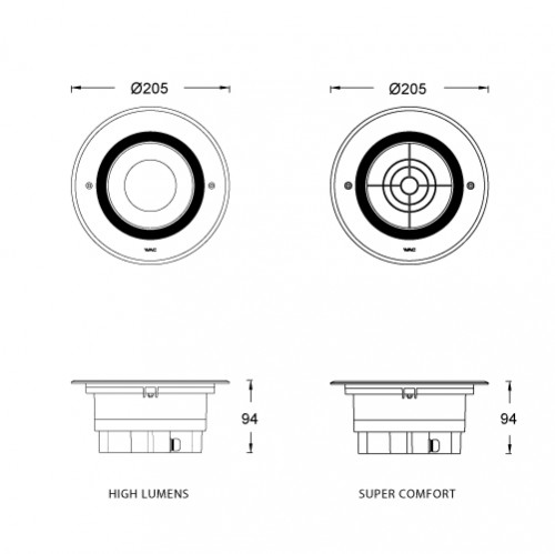 FUEGO COMPACT Uplight COB 205