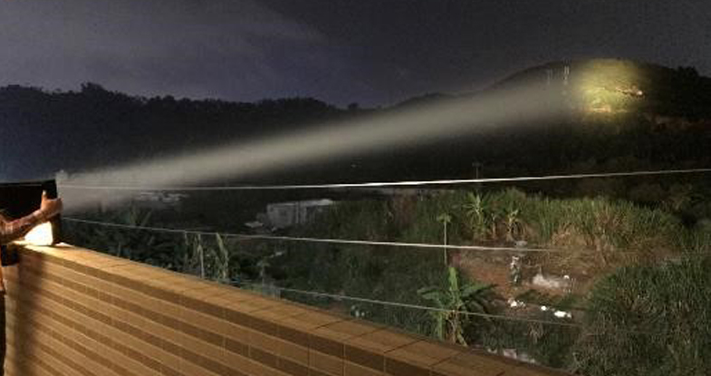 Ultra-narrow beam angle 4°