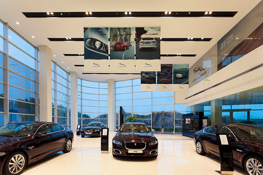 Jaguar Land Rover China Showroom