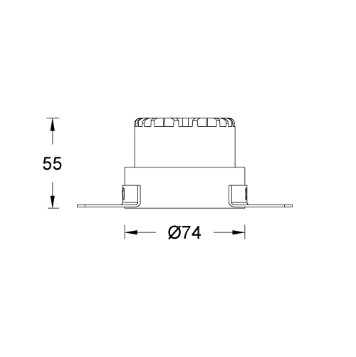 ULTRA TUNABLE ANTI-FOG Round Trimless Fixed