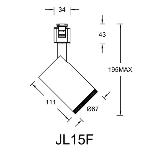 SILO Single Circuit Spot Zoomable