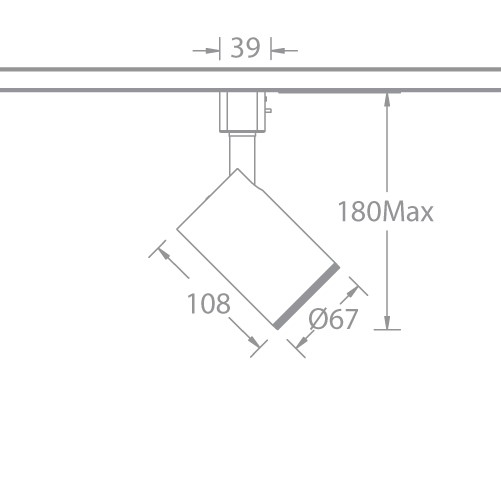 SILO PRO Spot Single Circuit Fixed