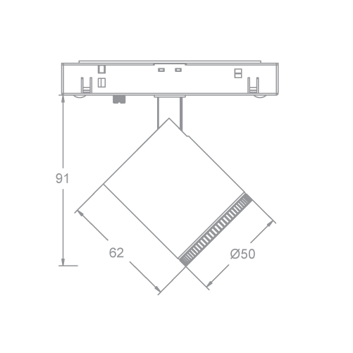 OCULARC Track Single Fixed