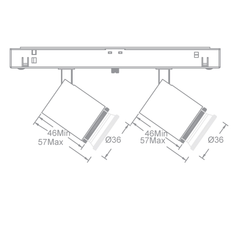 OCULARC FOCUS Track Twin Zoomable