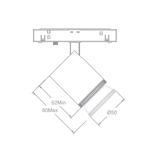 OCULARC FOCUS Track Zoomable Single
