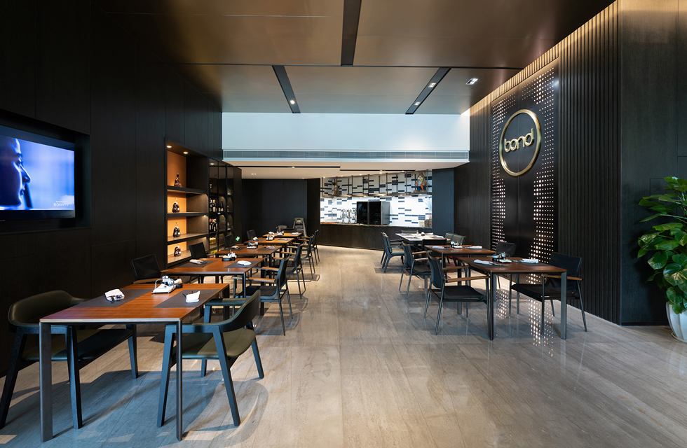 Fun BOND Bar Dining room