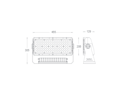 SHINE PRO Flood RGBW HP