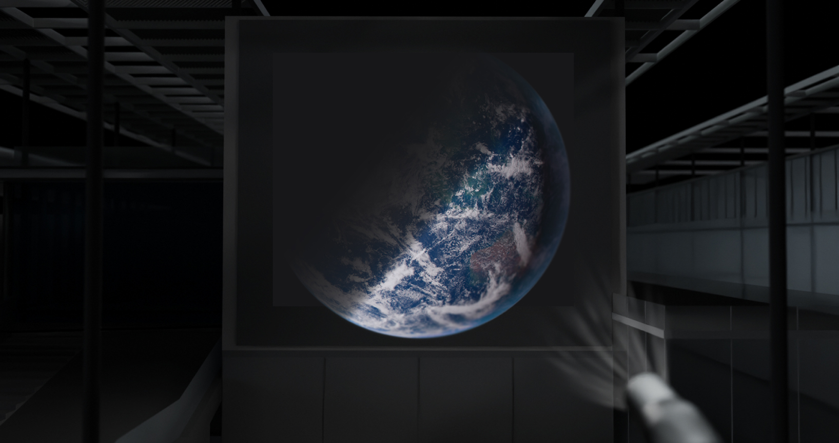 Glass GOBO combined with glare-control accessories to deliver immersive artistic ambience