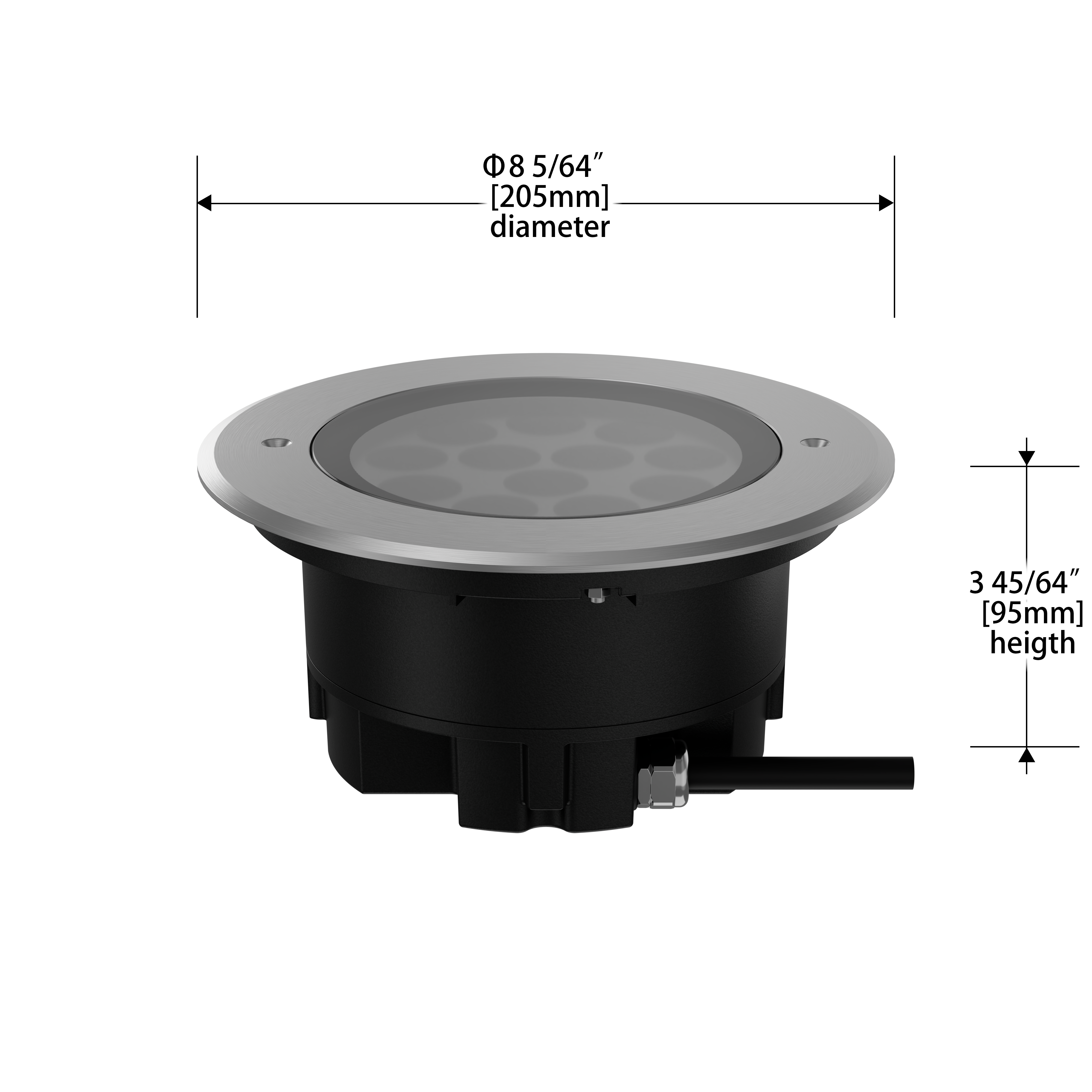 FUEGO COMPACT 8" SUPER COMFORT
