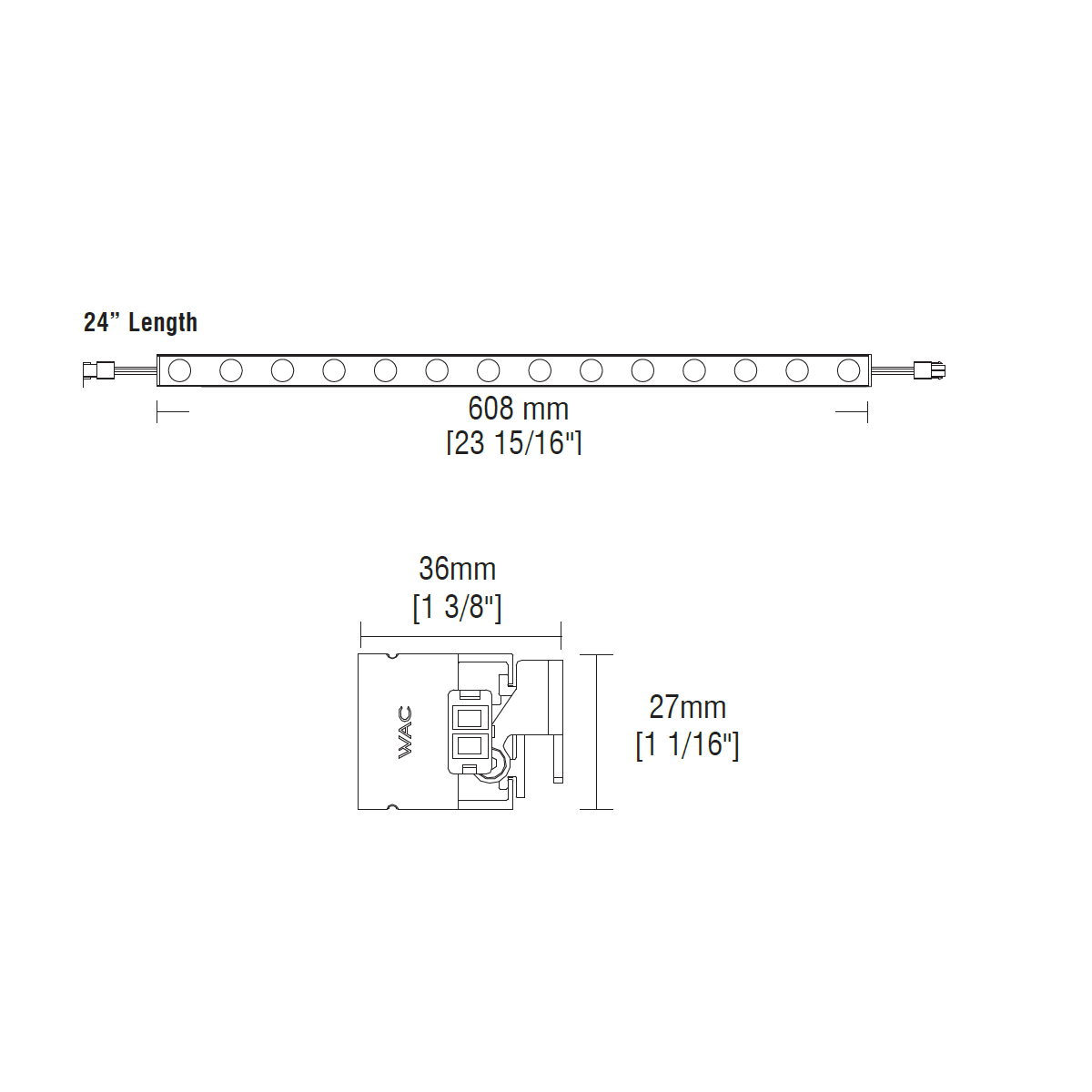 LIGNE III Wall Grazer 24"