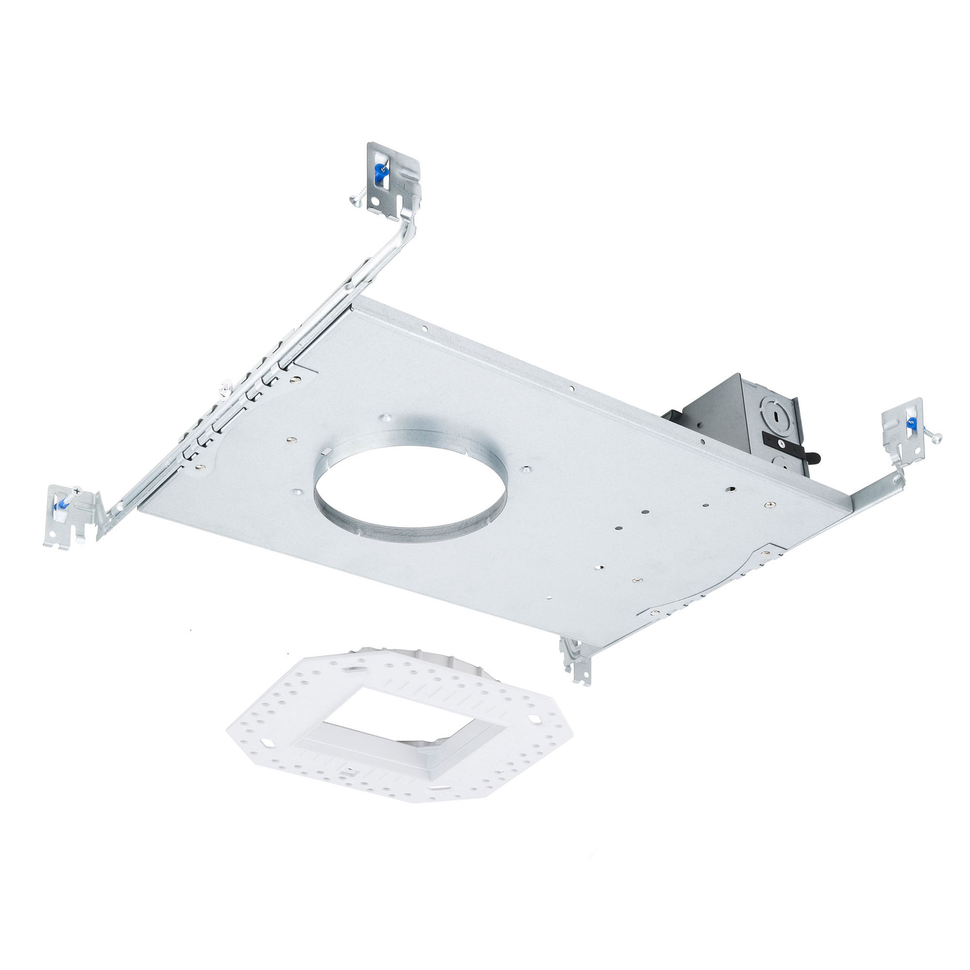 FQ 4″ Frame-In Kit Trimmed / Trimless, Round / Square