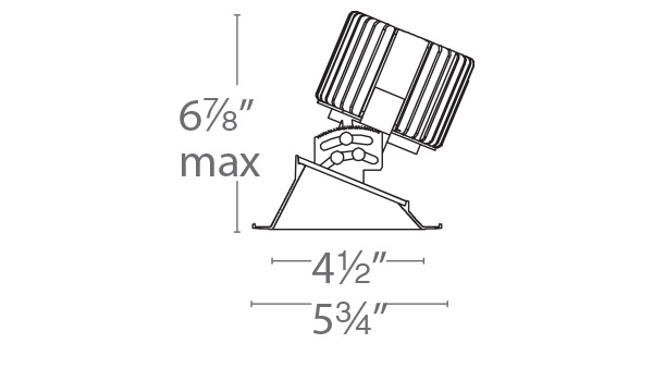 Volta 4.5″ Adjustable Trim Round