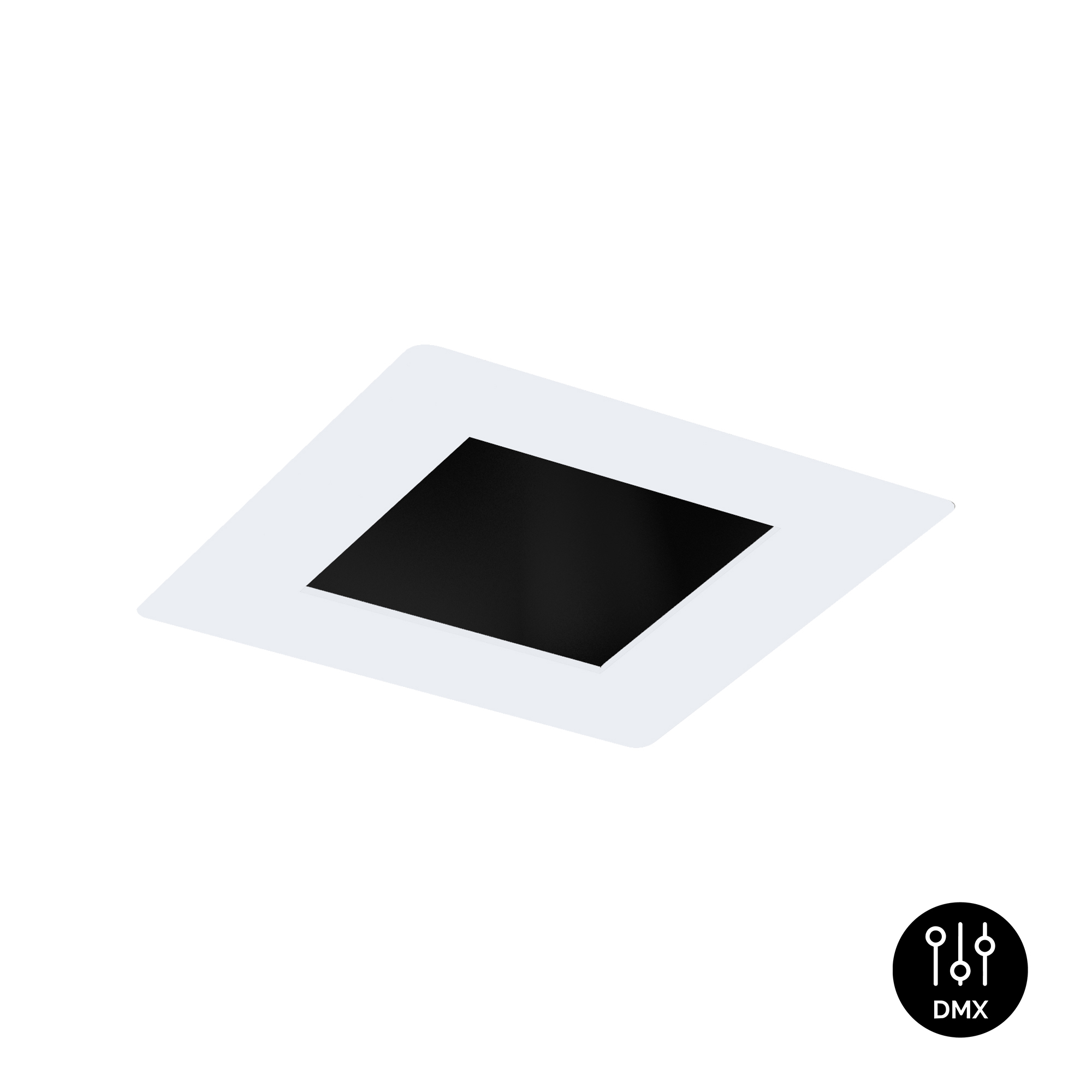 FQ 2″ Tunable White Pinhole Trimless Square