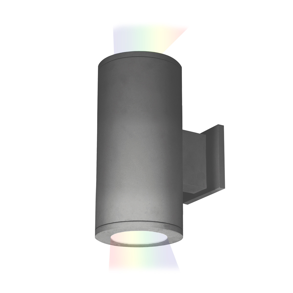 Tube Architectural 5" Color Changing Double Wall Mount