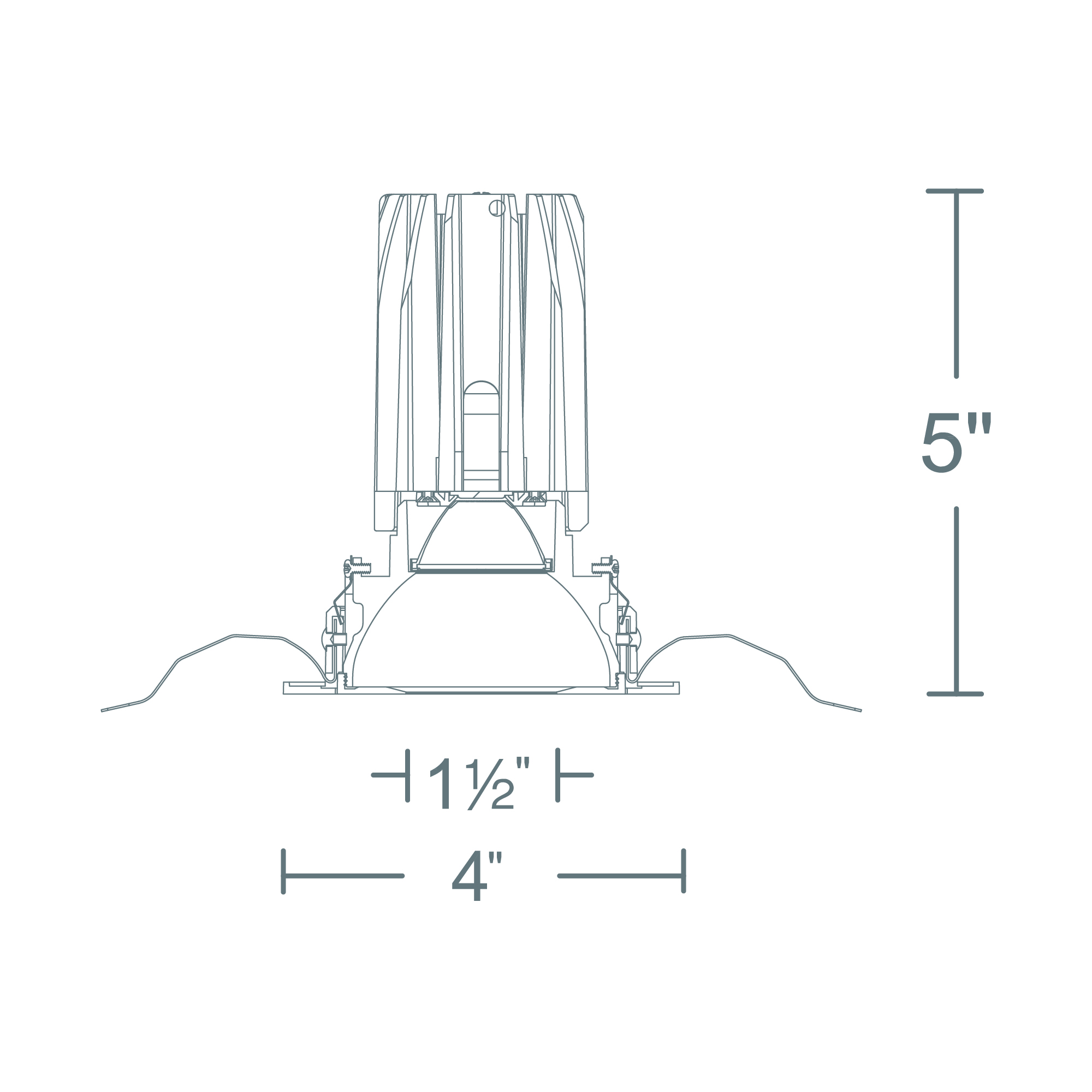 FQ 2″ Tunable White Pinhole Trimmed Round