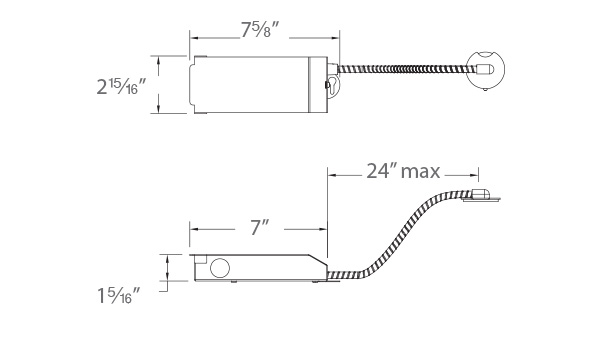 Volta 2″ Remodel Housing