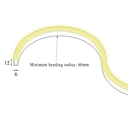 invisiLED NEON Vertical Mono 6