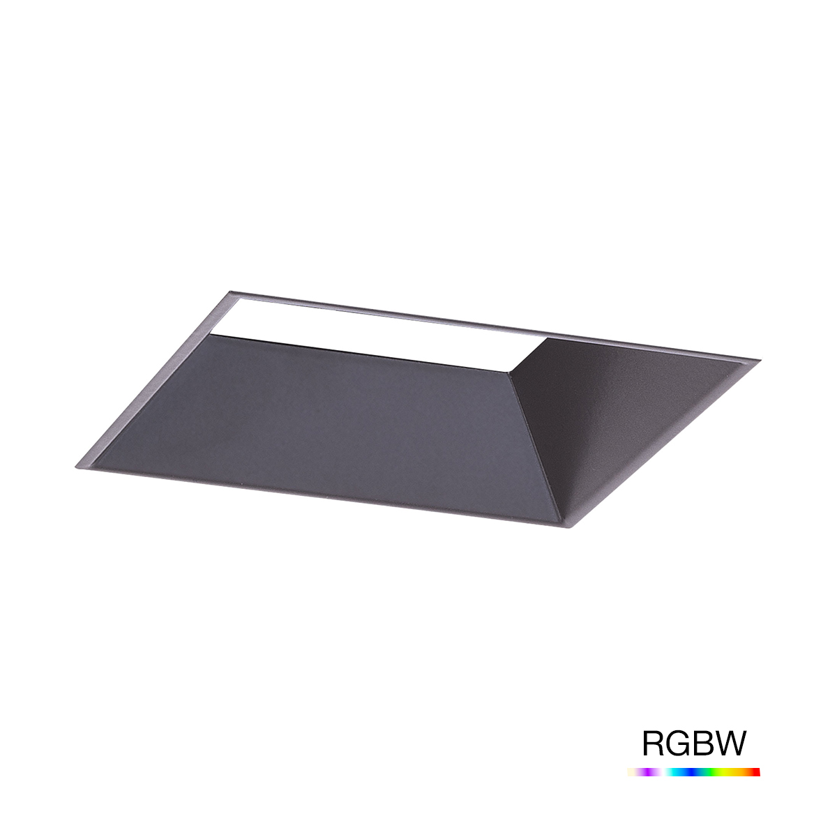 FQ 4″ RGBW Adjustable Trimless Square