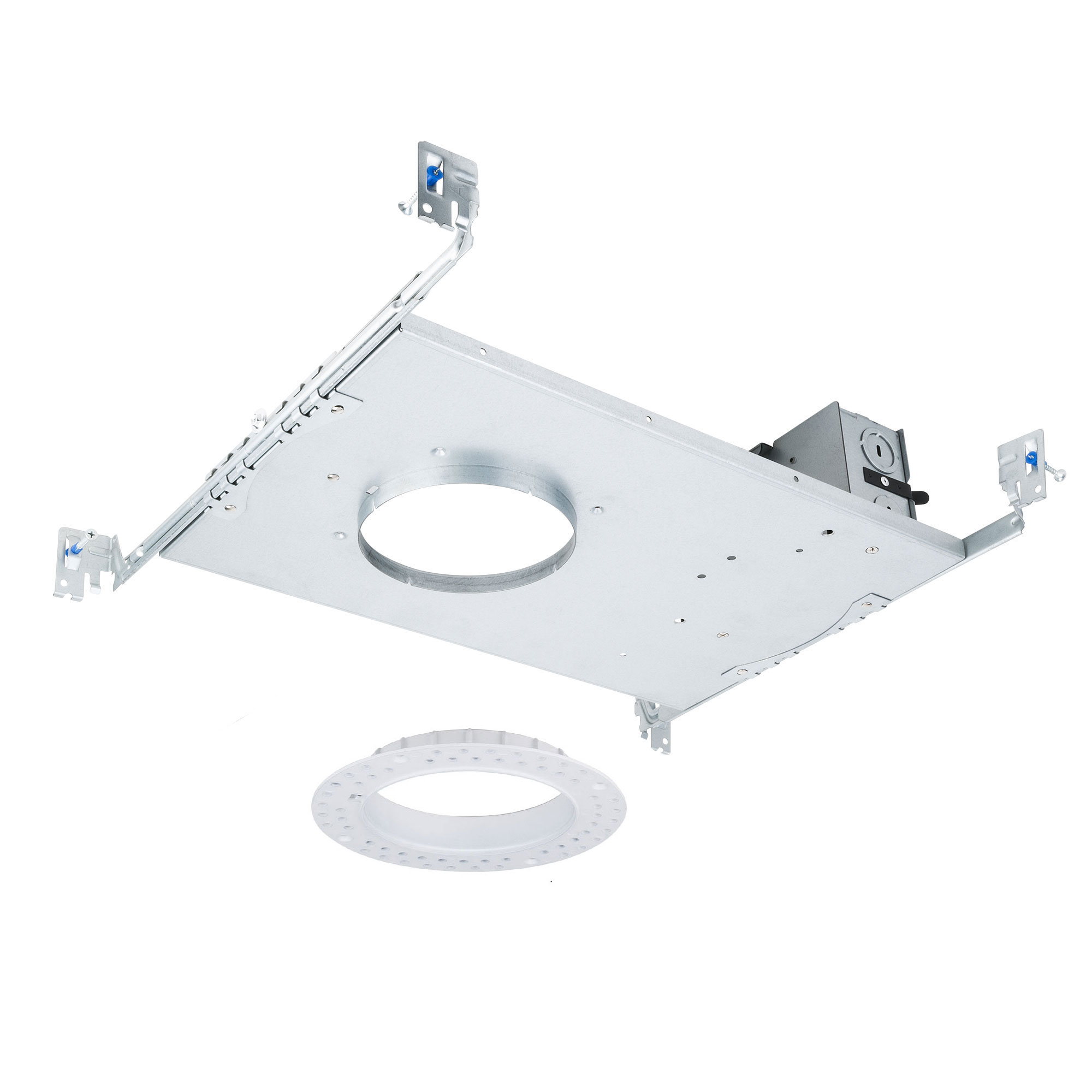 FQ 4″ Frame-In Kit Trimmed / Trimless, Round / Square