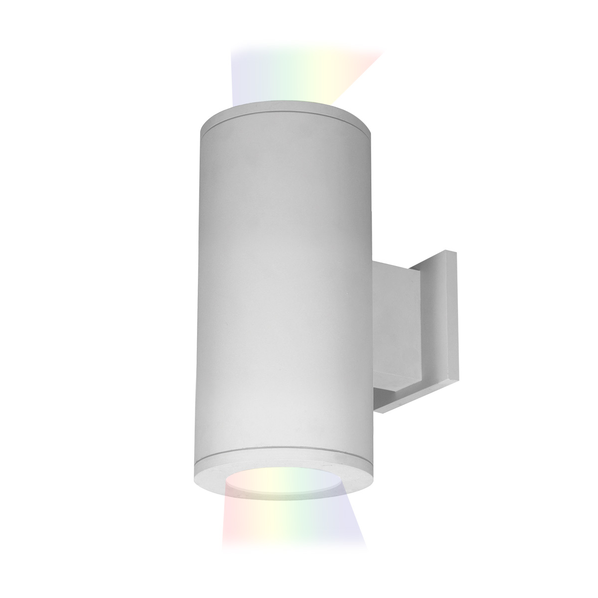 Tube Architectural 5" Color Changing Double Wall Mount