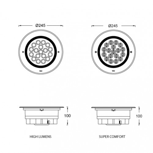 FUEGO COMPACT 10" SUPER COMFORT