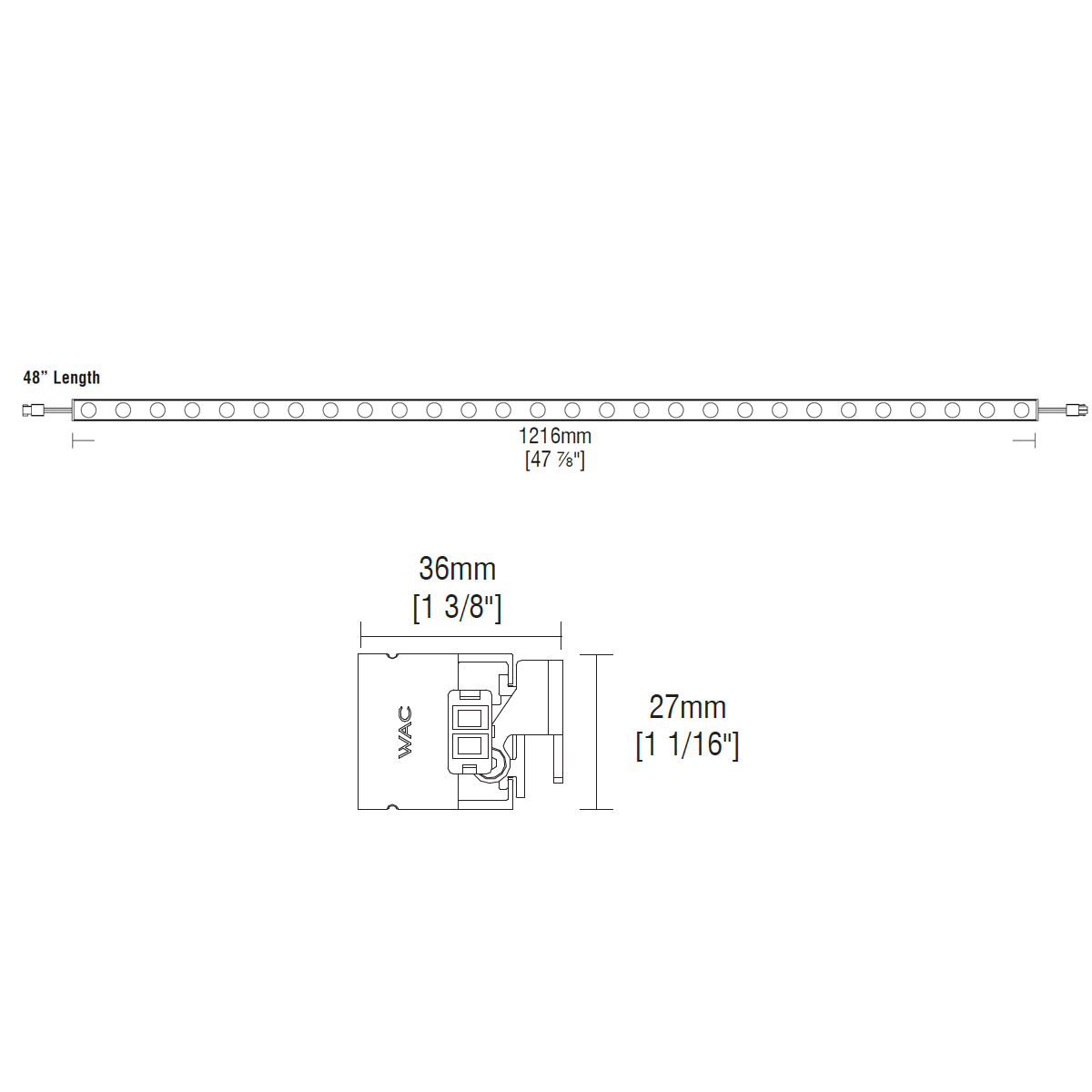 LIGNE III Wall Grazer 48"
