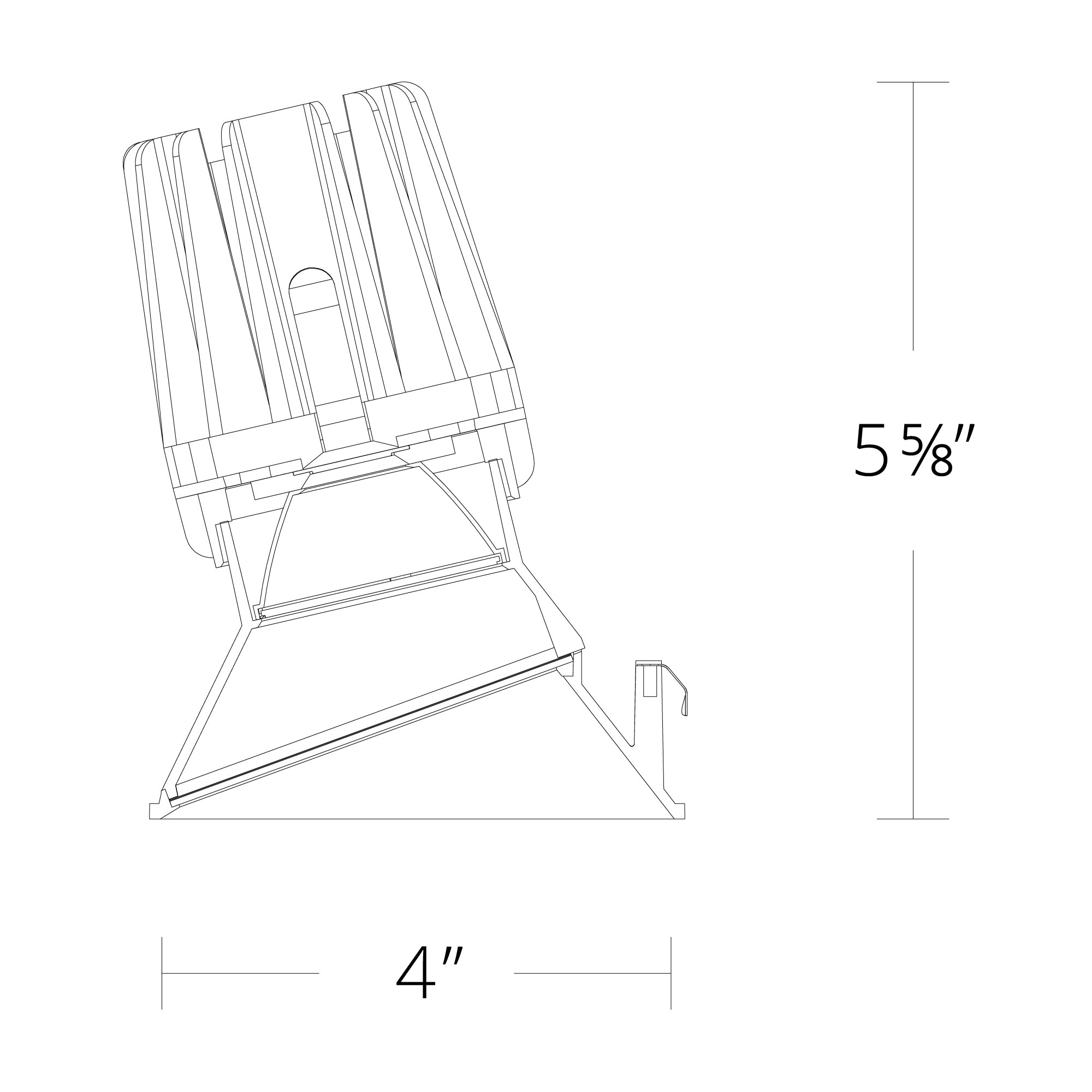 FQ 4″ RGBW Wall Wash Trimless Round