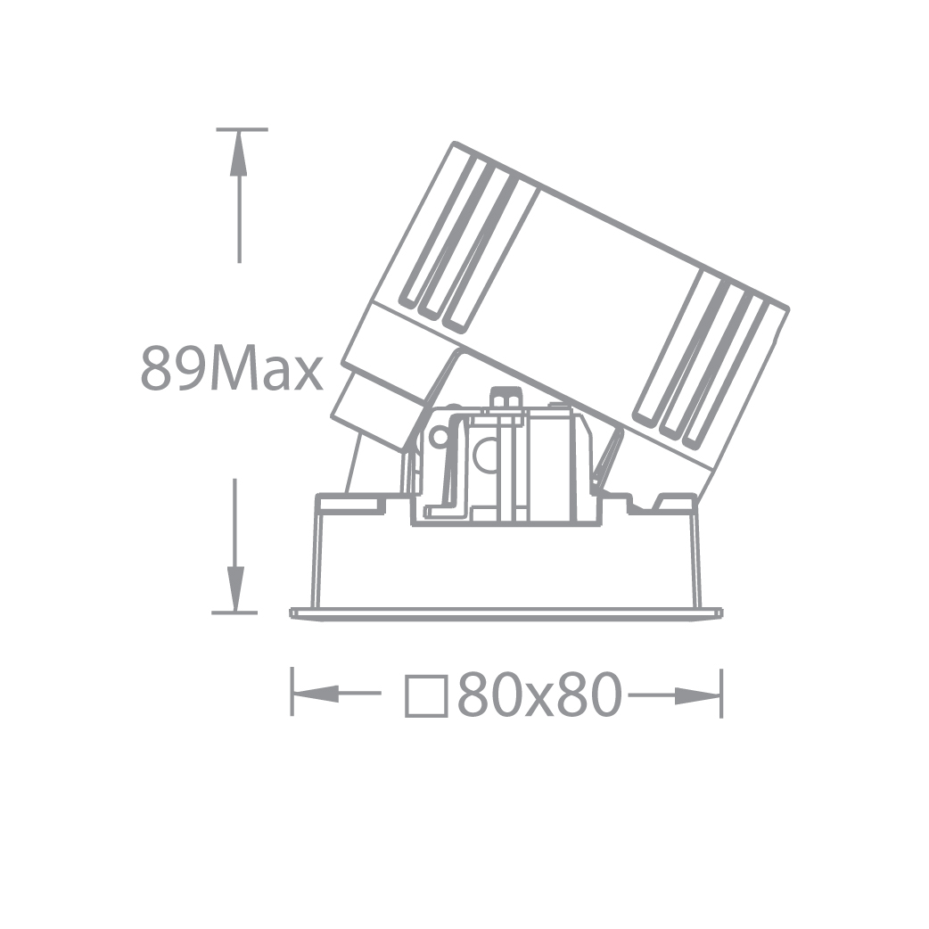 VOLTA TUNABLE Square Adjustable