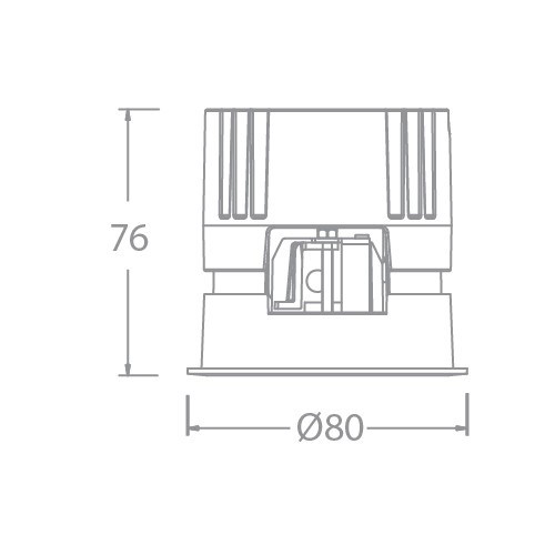VOLTA TUNABLE Round Fixed 3/4